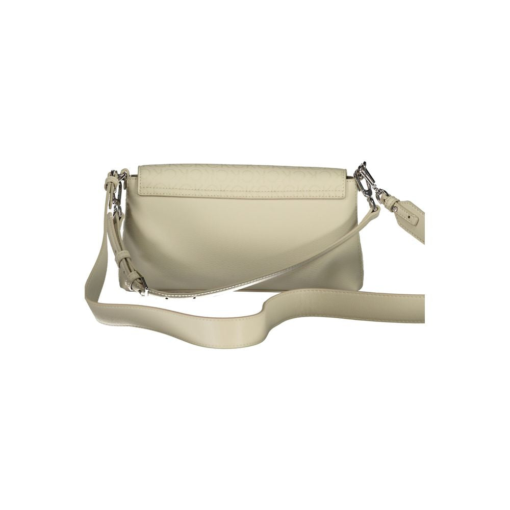 Calvin Klein Beige Polyester Handbag