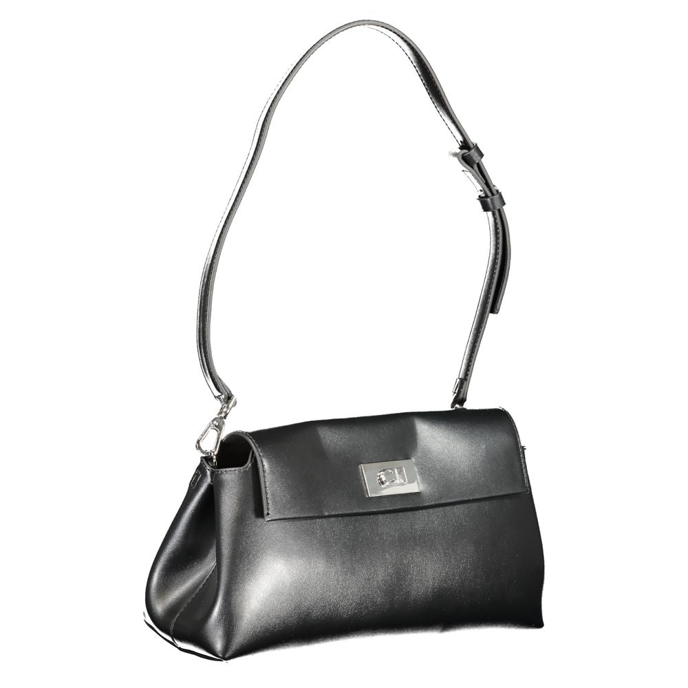 Calvin Klein Black Polyester Handbag