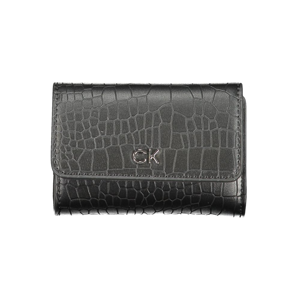 Calvin Klein Black Polyester Wallet