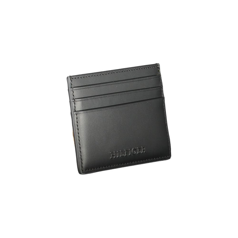 Tommy Hilfiger Black Leather Wallet