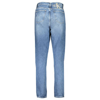 Calvin Klein Blue Cotton Jeans & Pant