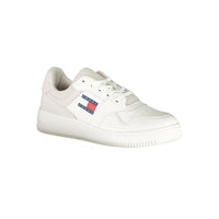 Tommy Hilfiger White Polyester Sneaker