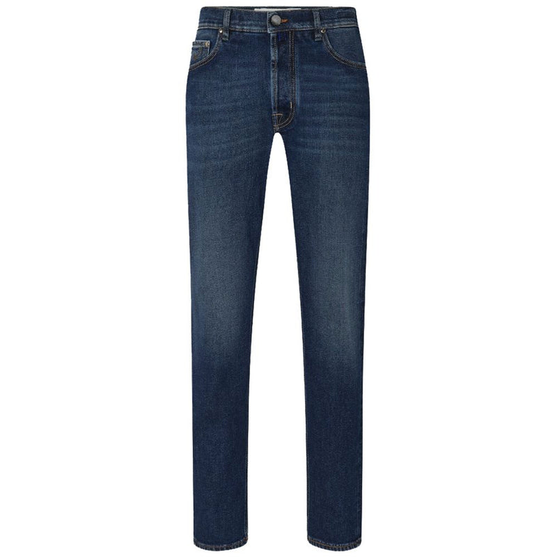 Jacob Cohen Blue Cotton Jeans & Pant