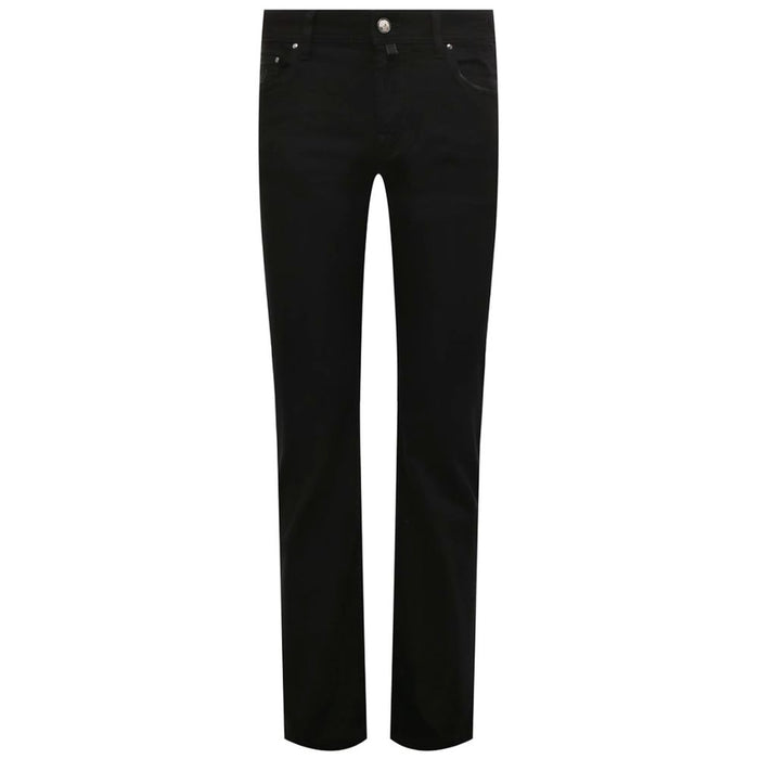 Jacob Cohen Black Cotton Jeans & Pant