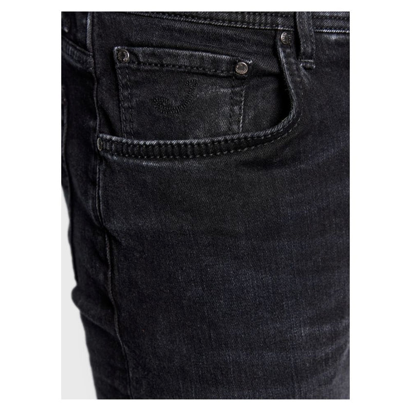 Jacob Cohen Black Cotton Jeans & Pant