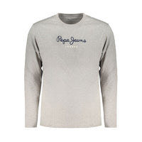 Pepe Jeans Gray Cotton Men T-Shirt