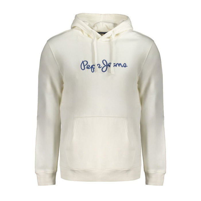 Pepe Jeans White Cotton Men Sweater