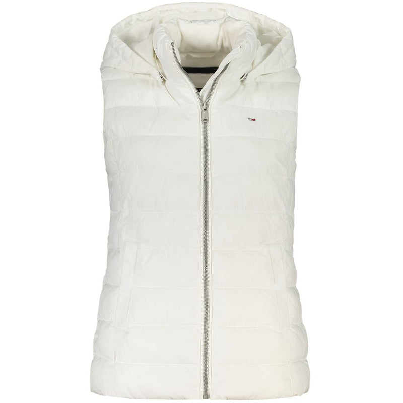 Tommy Hilfiger White Polyester Women Jacket