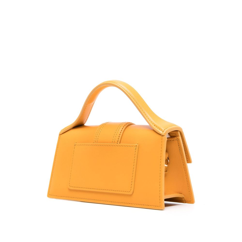 Jacquemus Yellow Leather Crossbody Bag