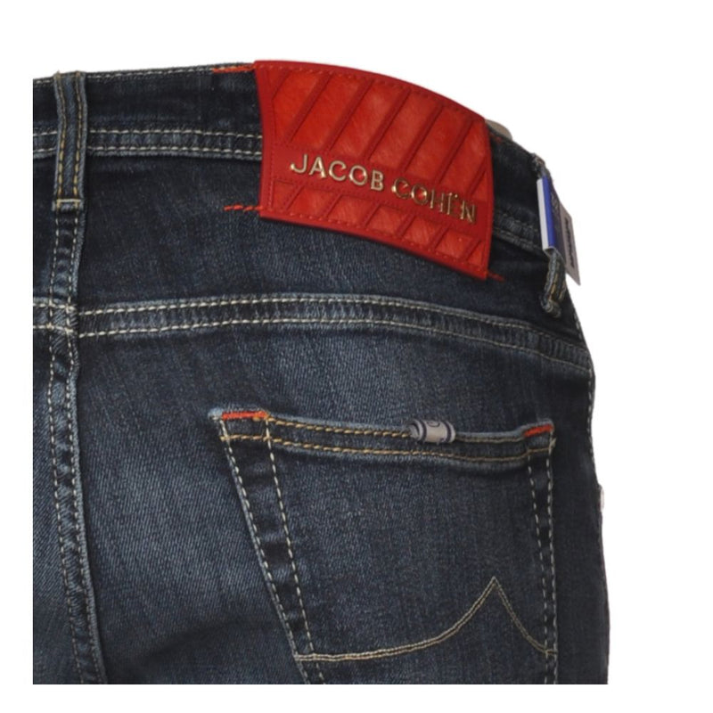 Jacob Cohen Blue Cotton Jeans & Pant