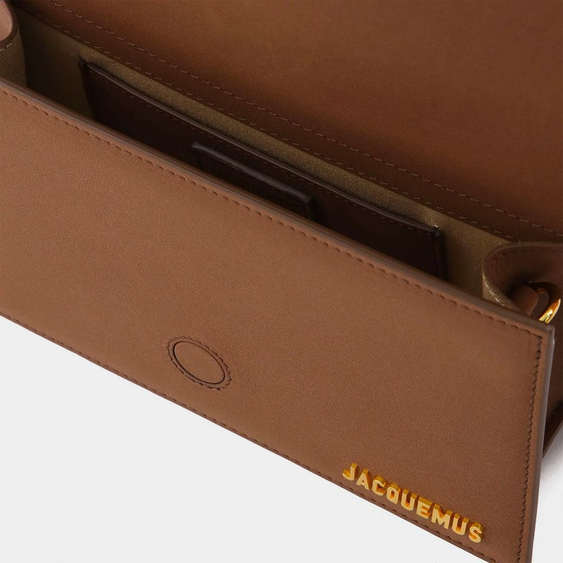 Jacquemus Brown Leather Crossbody Bag