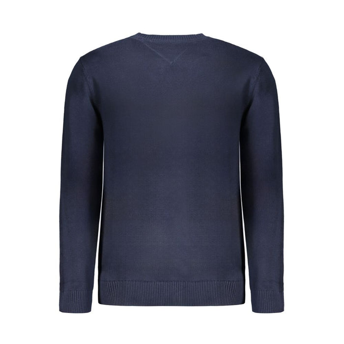 Tommy Hilfiger Blue Cotton Men Sweater