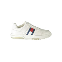 Tommy Hilfiger White Leather Men Sneaker