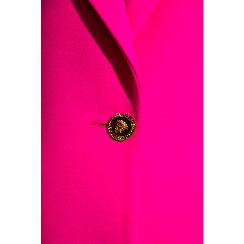 Versace Fuchsia Viscose Jackets & Coat