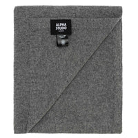 Alpha Studio Gray Cashmere Scarf