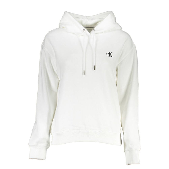 Calvin Klein White Cotton Sweater