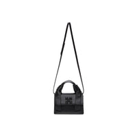 Off-White Black Leather Crossbody Bag