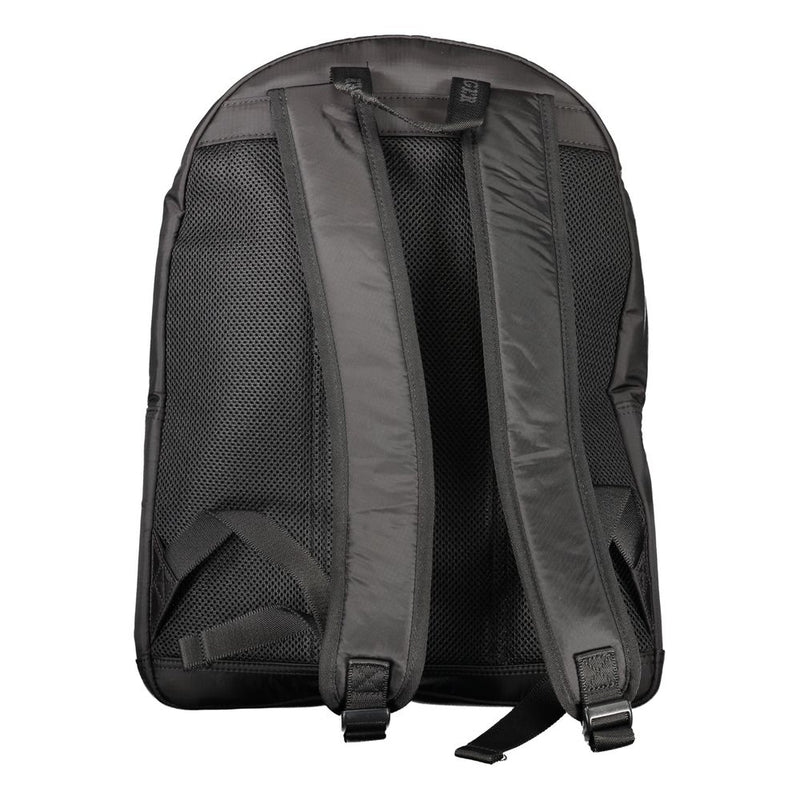 Tommy Hilfiger Black Nylon Backpack