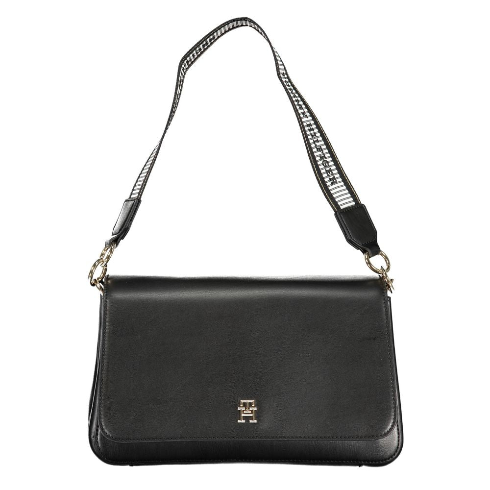 Tommy Hilfiger Black Polyethylene Handbag