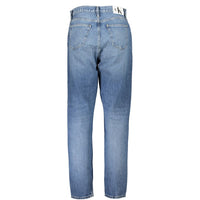 Calvin Klein Blue Cotton Jeans & Pant