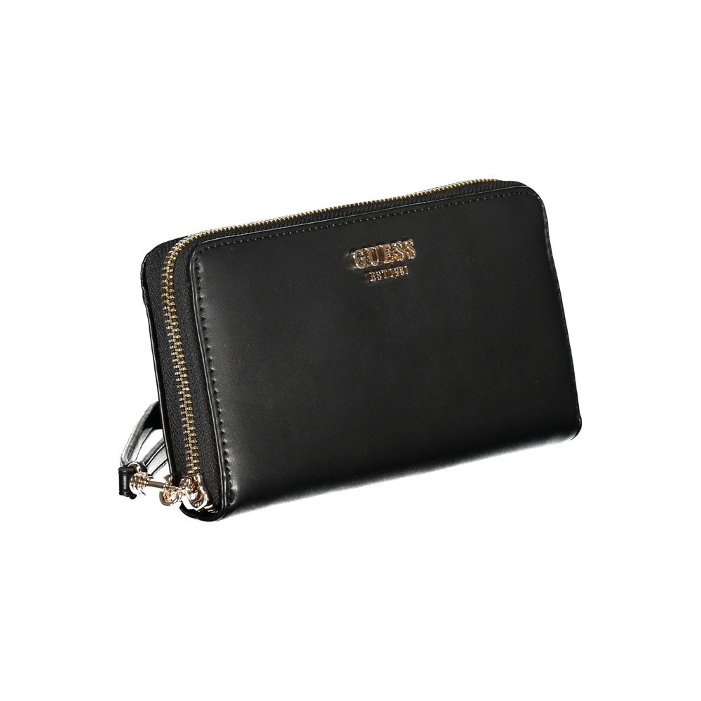 Guess Jeans Black Polyethylene Wallet