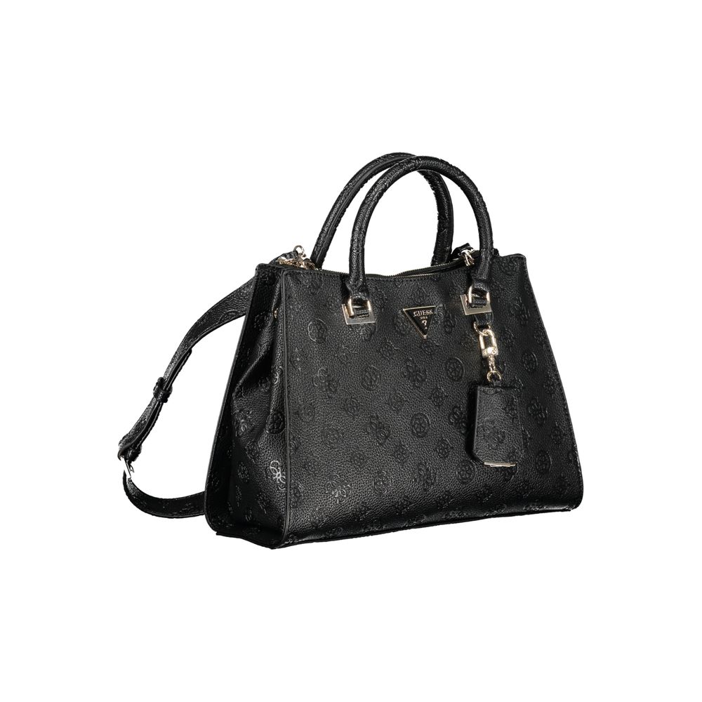 Guess Jeans Black Polyethylene Handbag