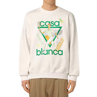 Casablanca White Cotton Sweater