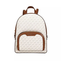 Michael Kors Jaycee Medium Vanilla Signature Backpack