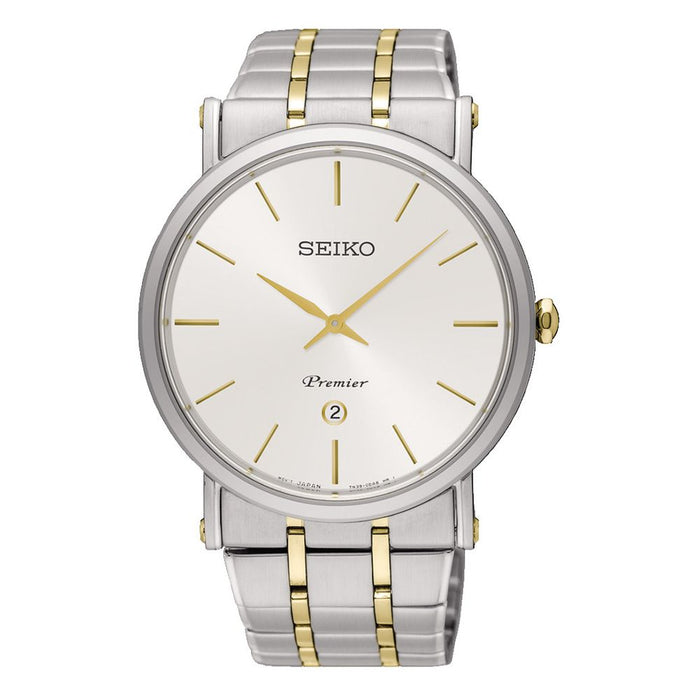 Seiko Gold Steel Watch