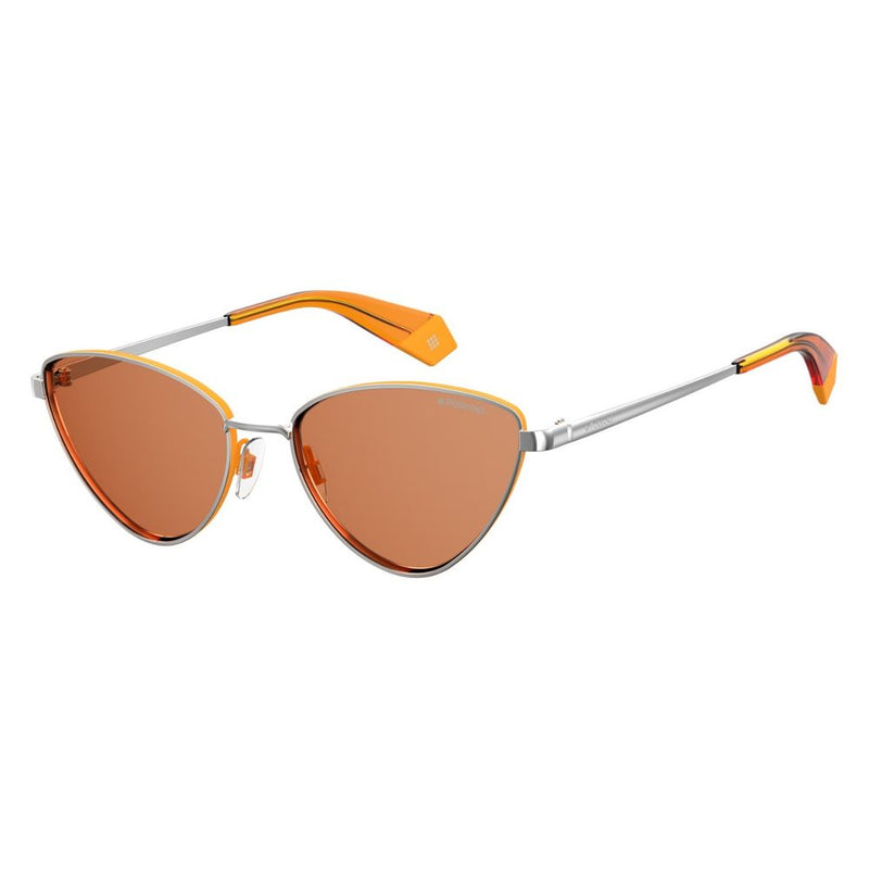 Polaroid Orange Metal Sunglasses