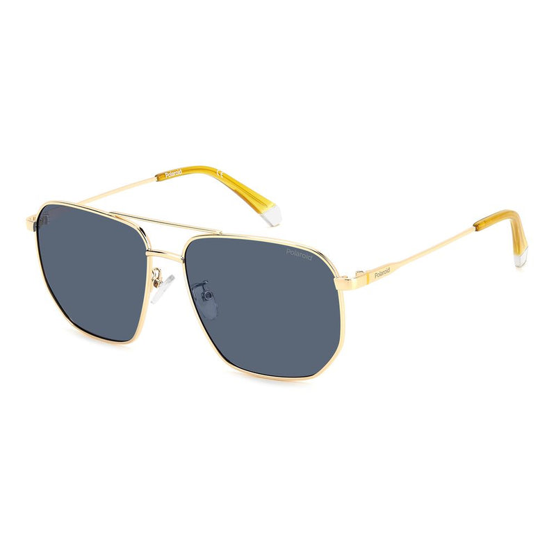 Polaroid Blue Metal Sunglasses