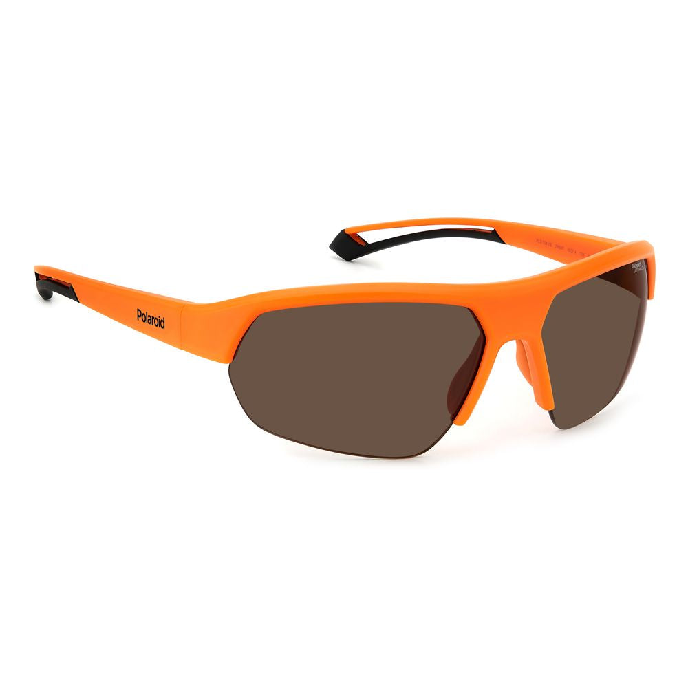 Polaroid Orange Resin Sunglasses