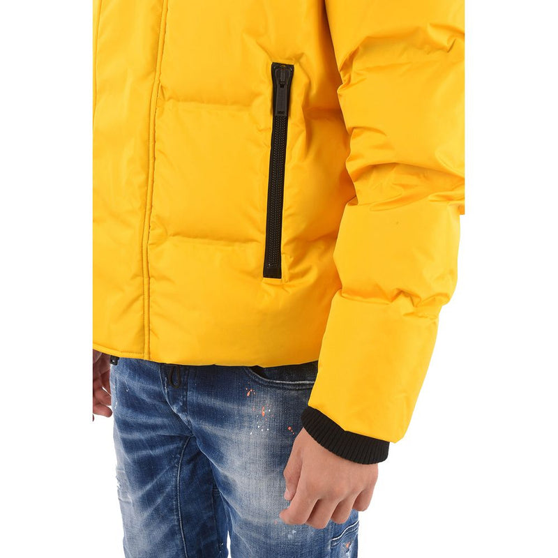 Dsquared² Yellow Nylon Jacket