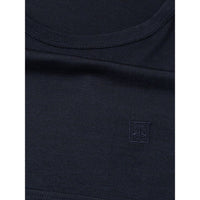 Corneliani Blue Silk T-Shirt