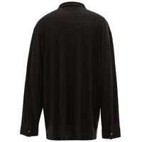 Corneliani Black Linen Shirt