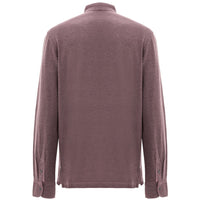 Corneliani Purple Cotton Polo Shirt