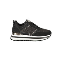 Laura Biagiotti Black Polyester Sneaker