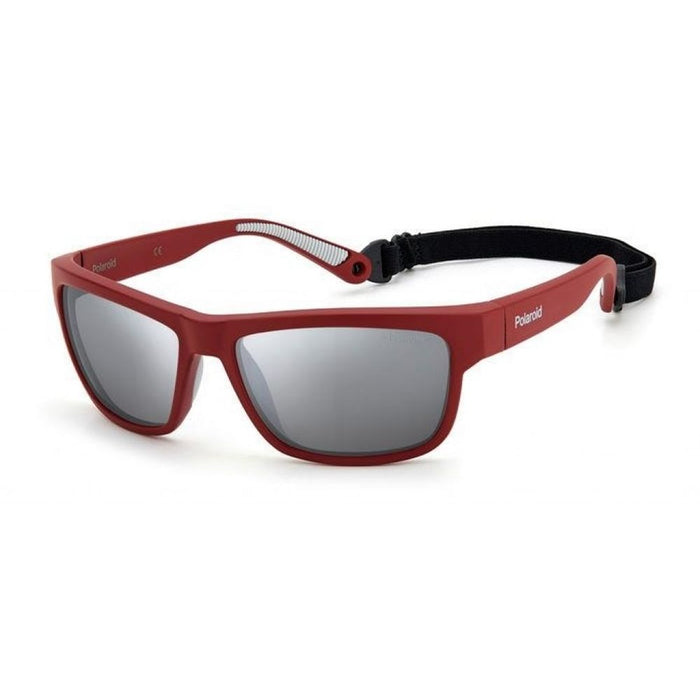 Polaroid Red Acetate Sunglasses