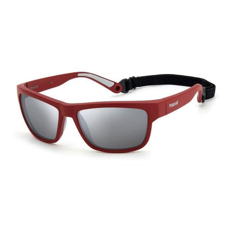 Polaroid Red Acetate Sunglasses