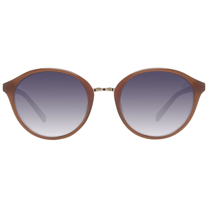 Timberland Brown Plastic Sunglasses