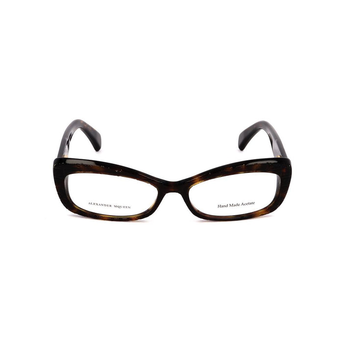 Alexander McQueen Brown Acetate Frames