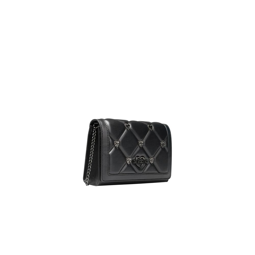 Love Moschino Black Polyethylene Crossbody Bag