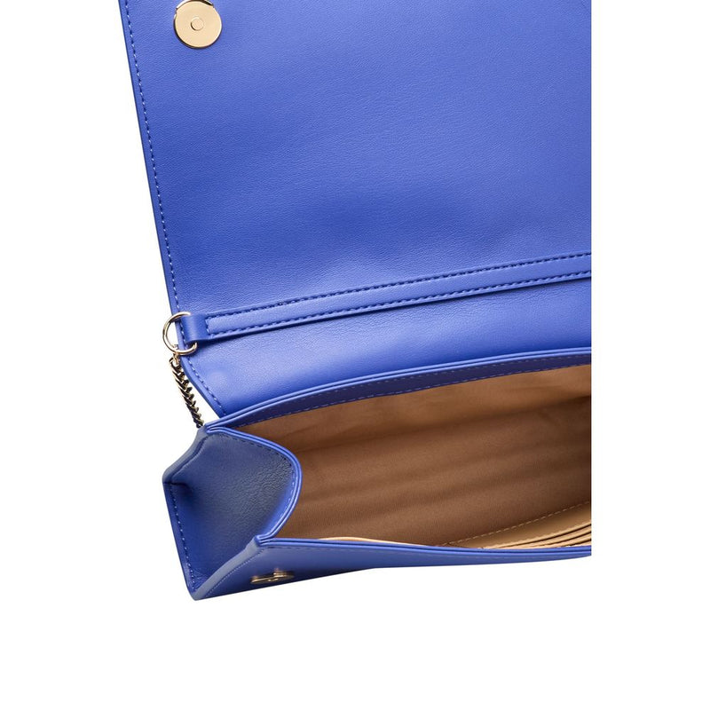 Love Moschino Blue Polyethylene Crossbody Bag