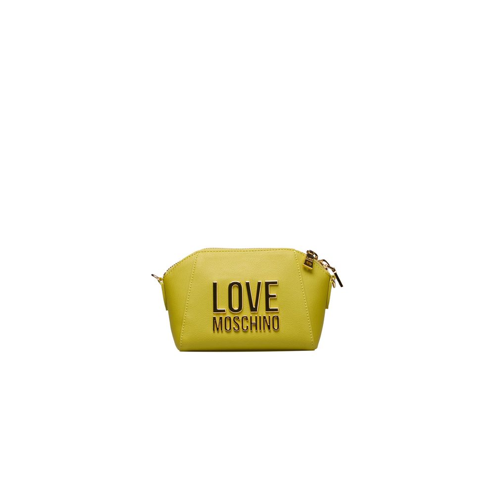 Love Moschino Yellow Polyethylene Crossbody Bag