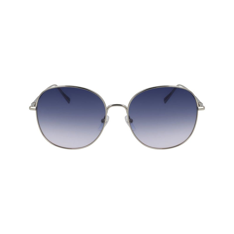 Longchamp Gold Metal Sunglasses