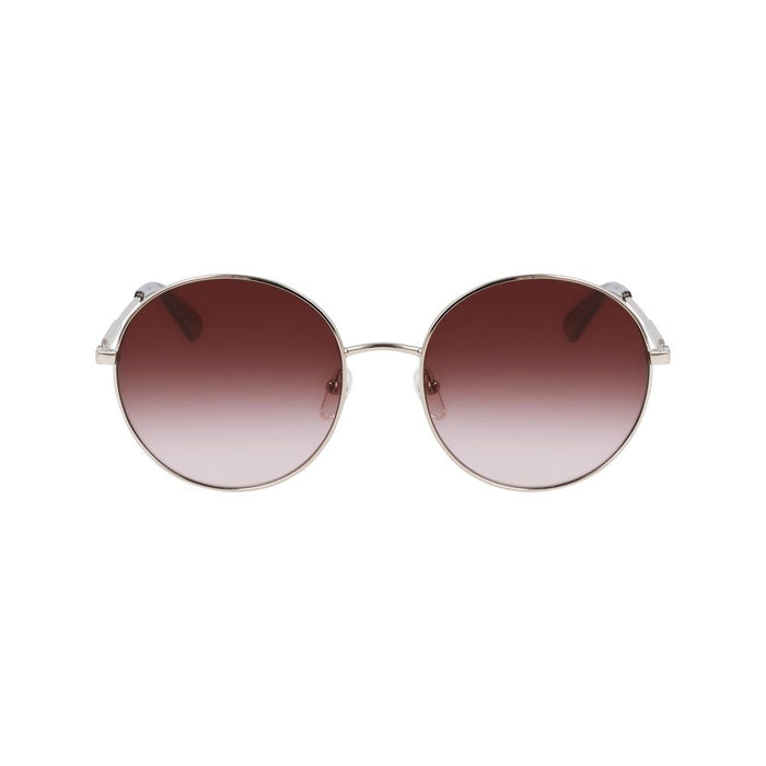 Longchamp Gold Metal Sunglasses