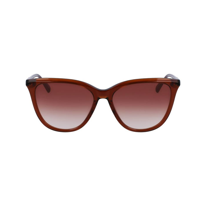 Longchamp Brown Acetate Sunglasses