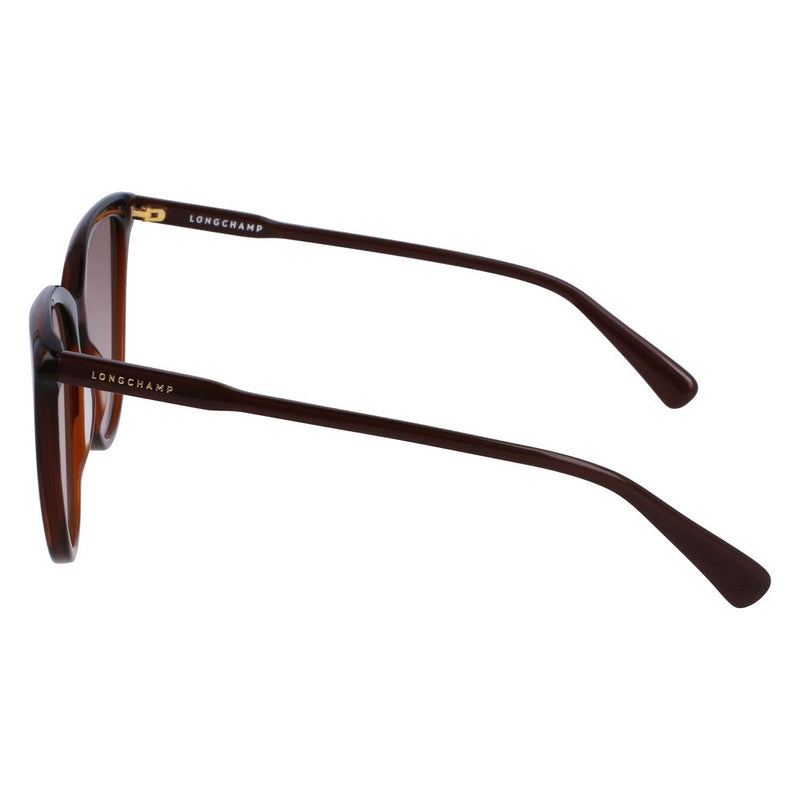 Longchamp Brown Acetate Sunglasses