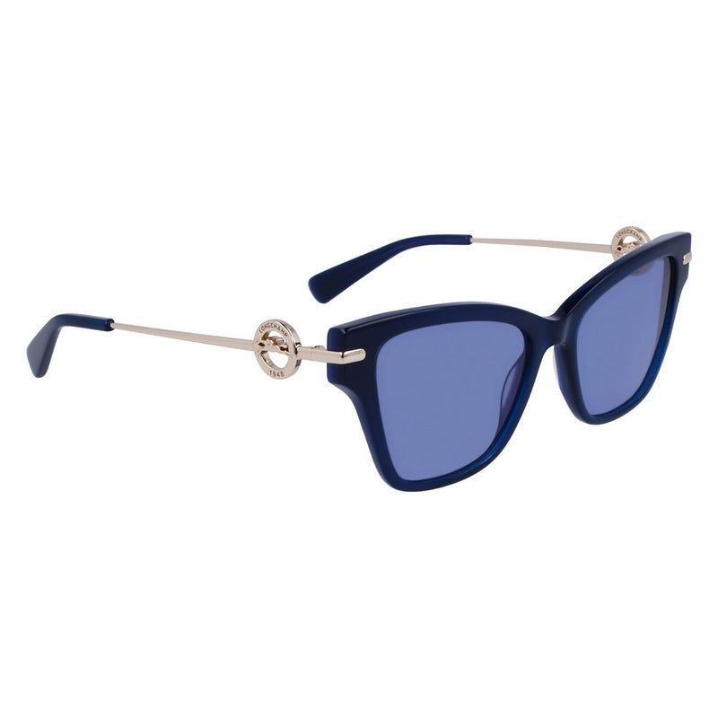 Longchamp Blue Acetate Sunglasses