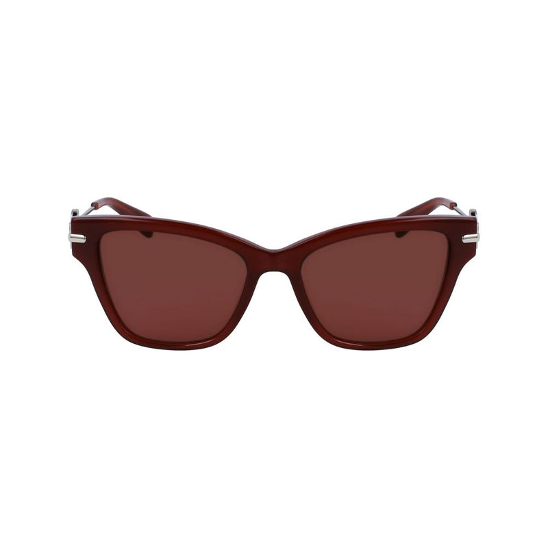 Longchamp Brown Acetate Sunglasses